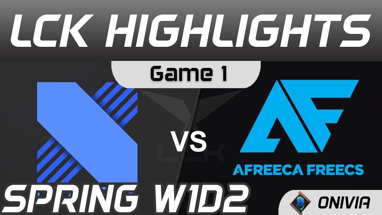 DRX vs AF Highlights Game 1 LCK Spring Season 2021 W1D2 DragonX vs Afreeca Freecs by Onivia thumbnail