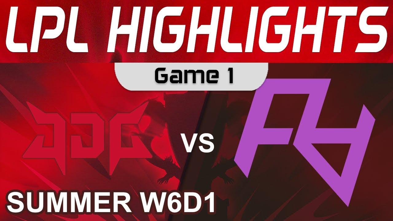 JDG vs RA Highlights Game 1 LPL Summer Season 2022 W6D1 JD Gaming vs Rare Atom by Onivia thumbnail