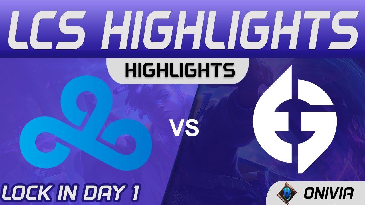 C9 vs EG Highlights LCS Lock In Day 1 2021 Cloud9 vs Evil Geniuses by Onivia thumbnail