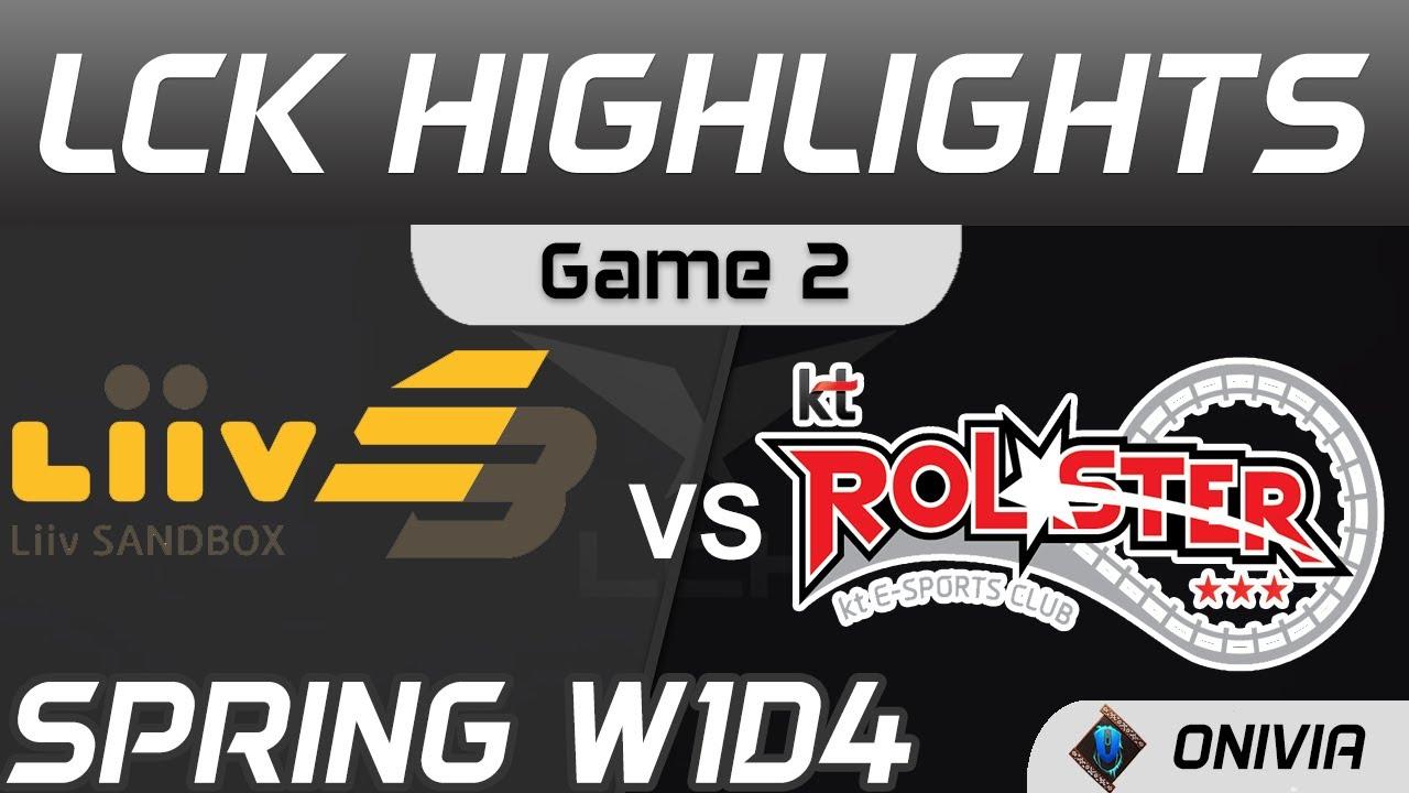 LSB vs KT Highlights Game 2 LCK Spring Season 2021 W1D4 Liiv SANDBOX vs KT Rolster by Onivia thumbnail