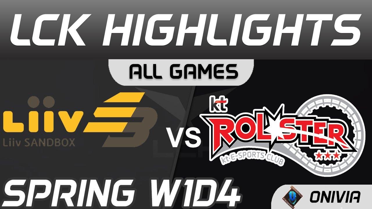 LSB vs KT Highlights ALL GAMES LCK Spring Season 2021 W1D4 Liiv SANDBOX vs KT Rolster by Onivia thumbnail