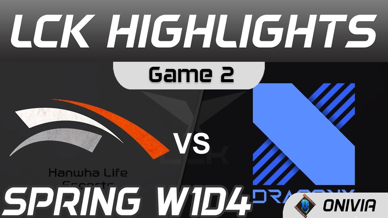 HLE vs DRX Highlights Game 2 LCK Spring Season 2021 W1D4 Hanwha Life Esports vs DragonX by Onivia thumbnail