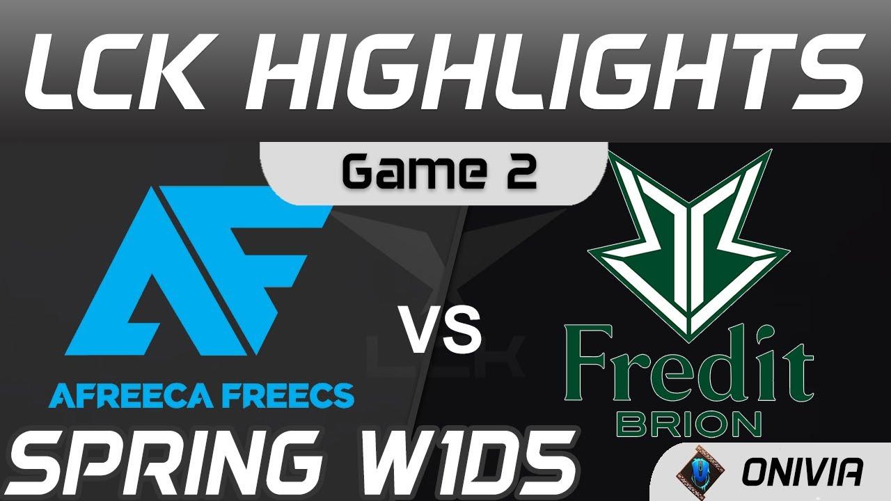 AF vs BRO Highlights Game 2 LCK Spring Season 2021 W1D5 Afreeca Freecs vs Fredit BRION by Onivia thumbnail