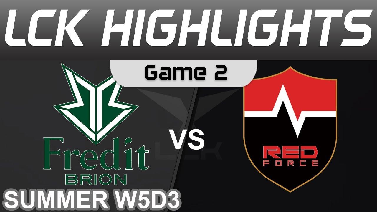 BRO vs NS Highlights Game 2 LCK Summer Season 2022 W5D3 Fredit BRION vs Nongshim RedForce by Onivia thumbnail