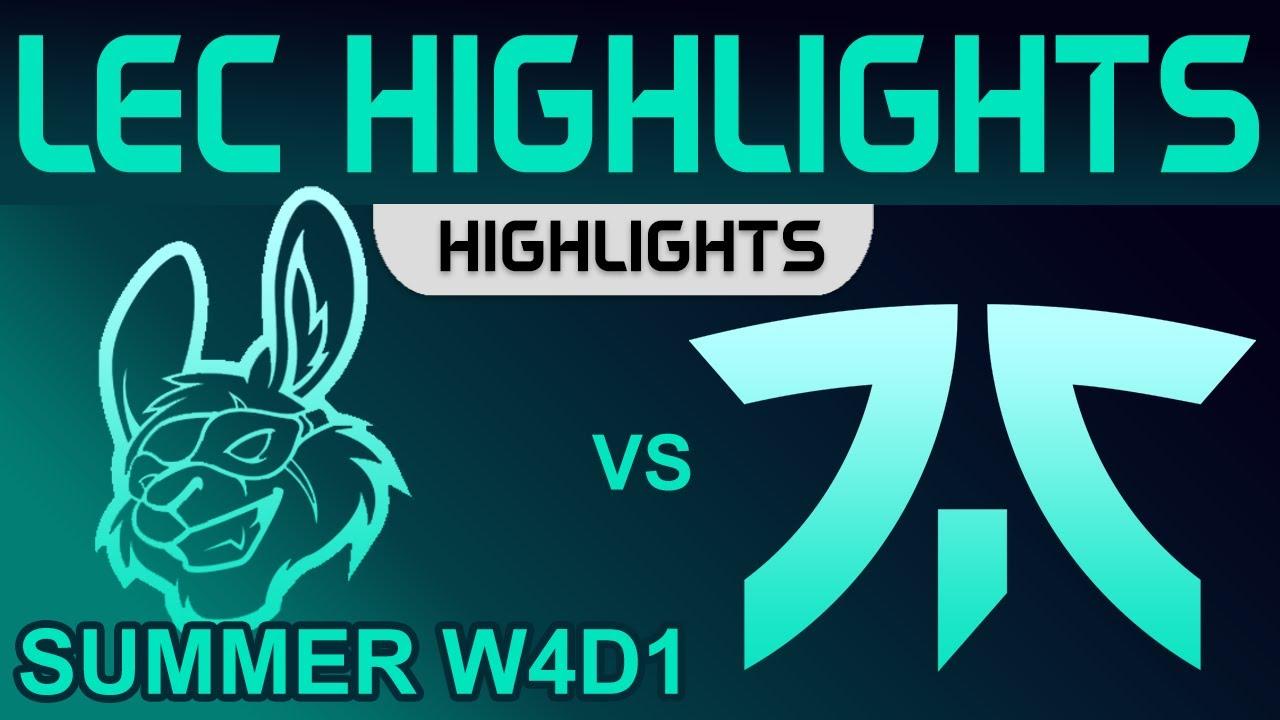 MSF vs FNC Highlights LEC Summer Season 2022 W4D1 Misfits Gaming vs Fnatic by Onivia thumbnail