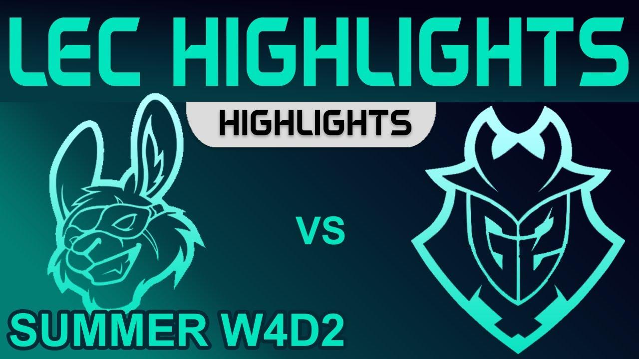 MSF vs G2 Highlights LEC Summer Season 2022 W4D2 Misfits Gaming vs G2 Esports by Onivia thumbnail