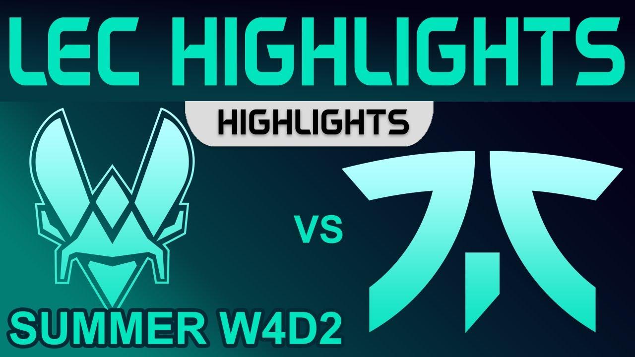 VIT vs FNC Highlights LEC Summer Season 2022 W4D2 Team Vitality vs Fnatic by Onivia thumbnail