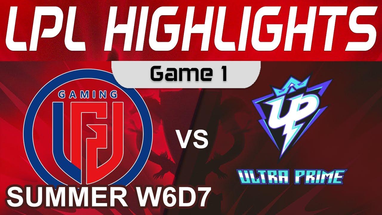 LGD vs UP Highlights Game 1 LPL Summer Season 2022 W6D7 LGD Gaming vs Ultra Prime by Onivia thumbnail