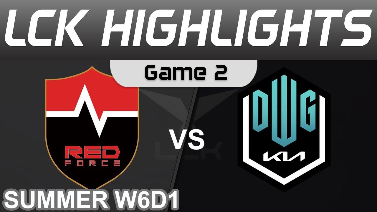 NS vs DK Highlights Game 2 LCK Summer Season 2022 W6D1 Nongshim RedForce vs DWG KIA by Onivia thumbnail