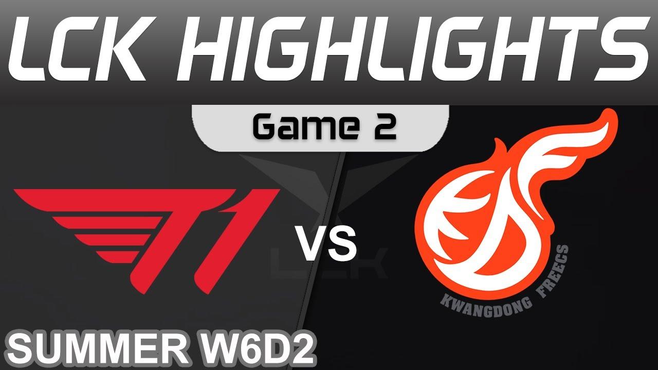 T1 vs KDF Highlights Game 2 LCK Summer Season 2022 W6D2 T1 vs Kwangdong Freecs by Onivia thumbnail