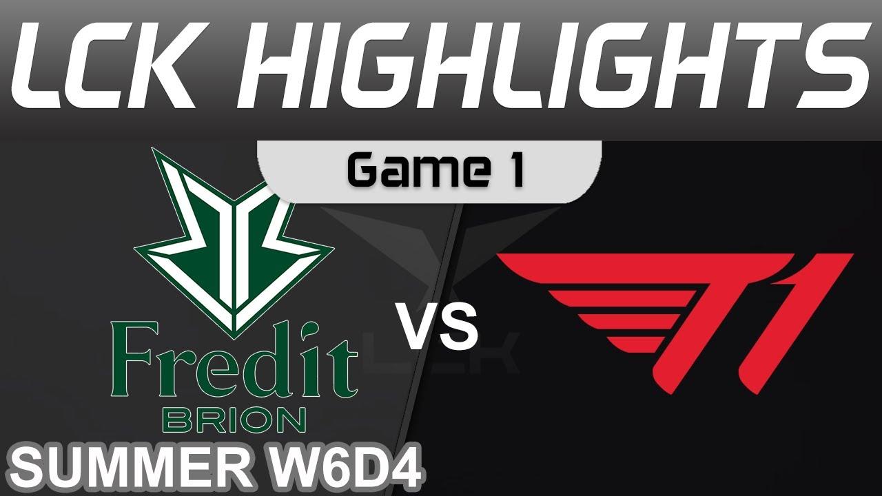 BRO vs T1 Highlights Game 1 LCK Summer Season 2022 W6D4 Fredit BRION vs T1 by Onivia thumbnail