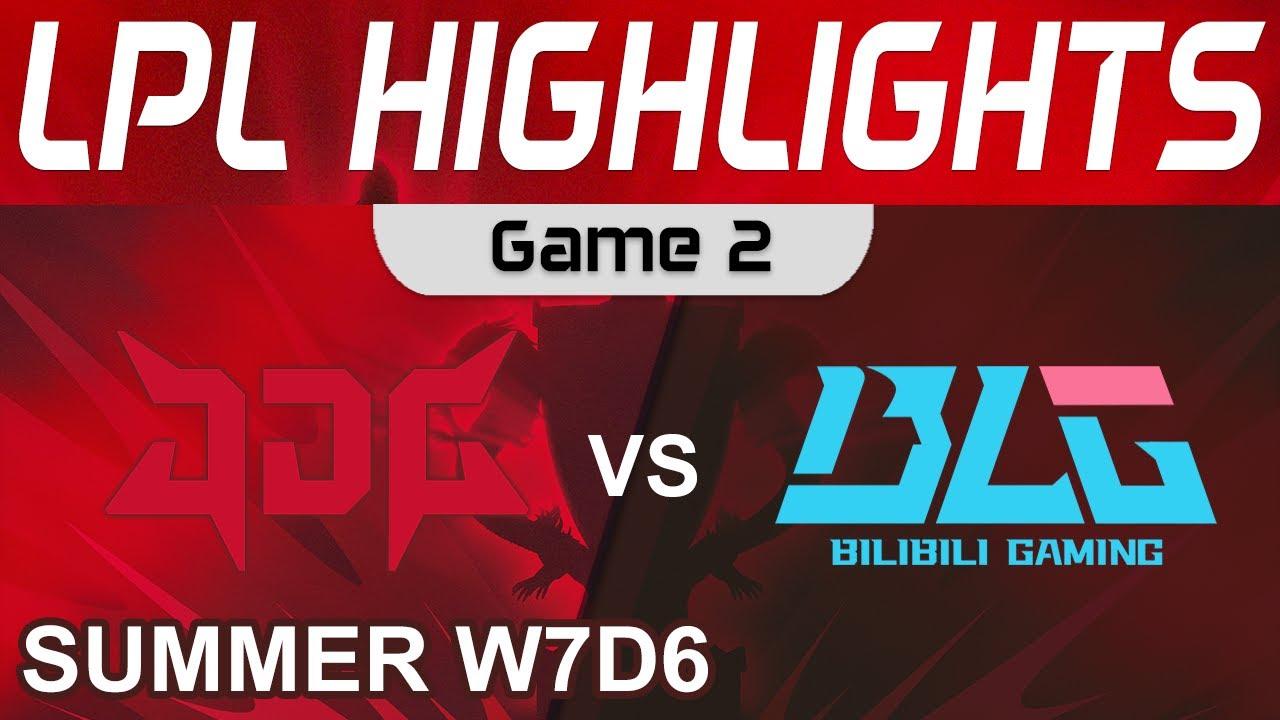 JDG vs BLG Highlights Game 2 LPL Summer Season 2022 W7D6 JD Gaming vs Bilibili Gaming by Onivia thumbnail