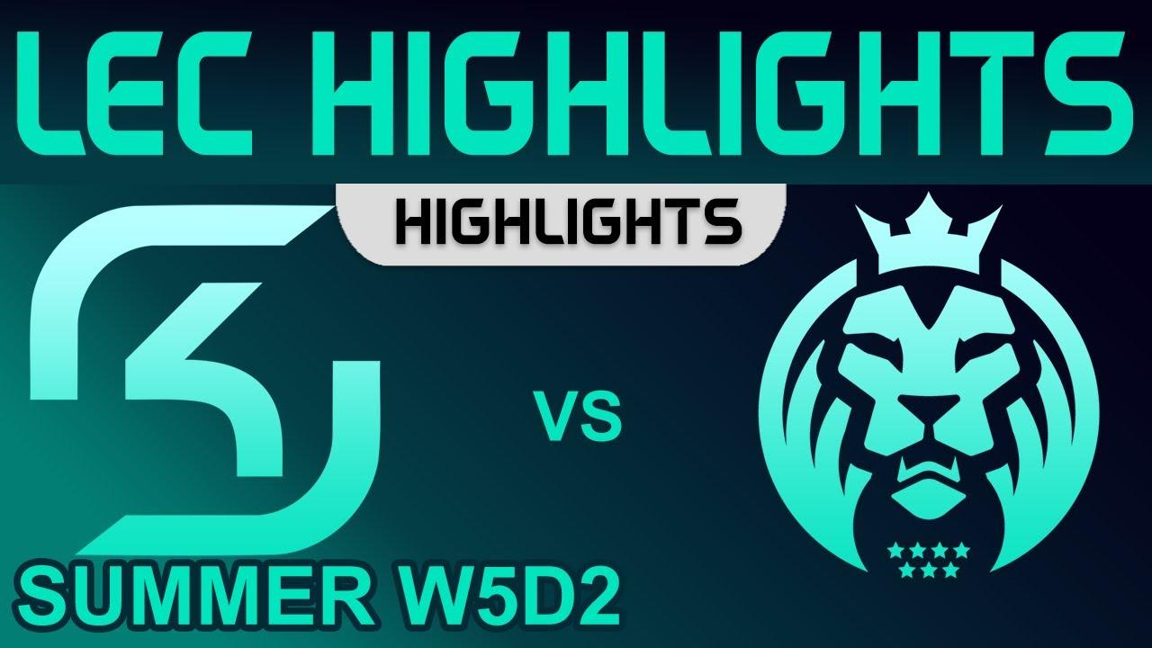 SK vs MAD Highlights LEC Summer Season 2022 W5D2 SK Gaming vs MAD Lions by Onivia thumbnail