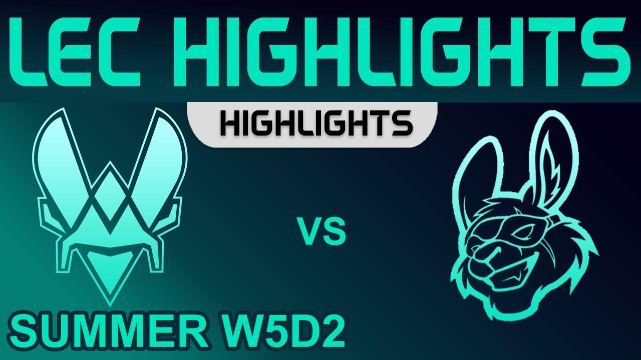 VIT vs MSF Highlights LEC Summer Season 2022 W5D2 Team Vitality vs Misfits Gaming by Onivia thumbnail