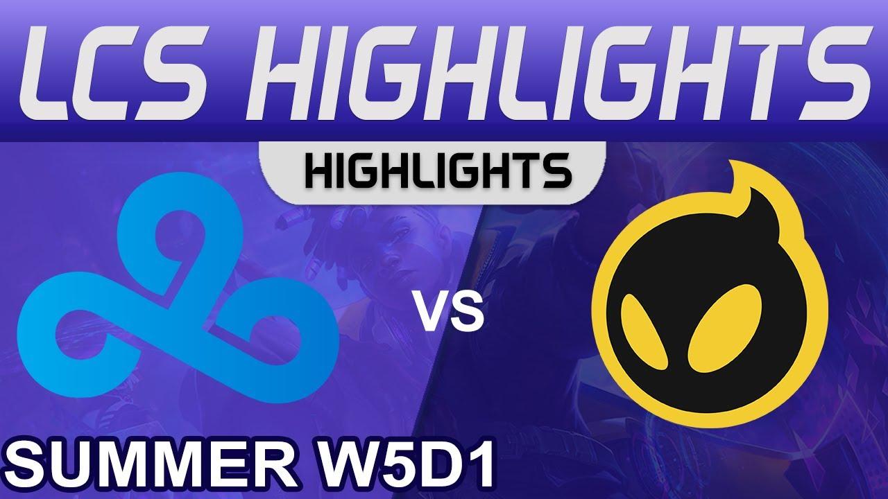 C9 vs DIG Highlights LCS Summer Season 2022 W5D1 Cloud9 vs Dignitas by Onivia thumbnail