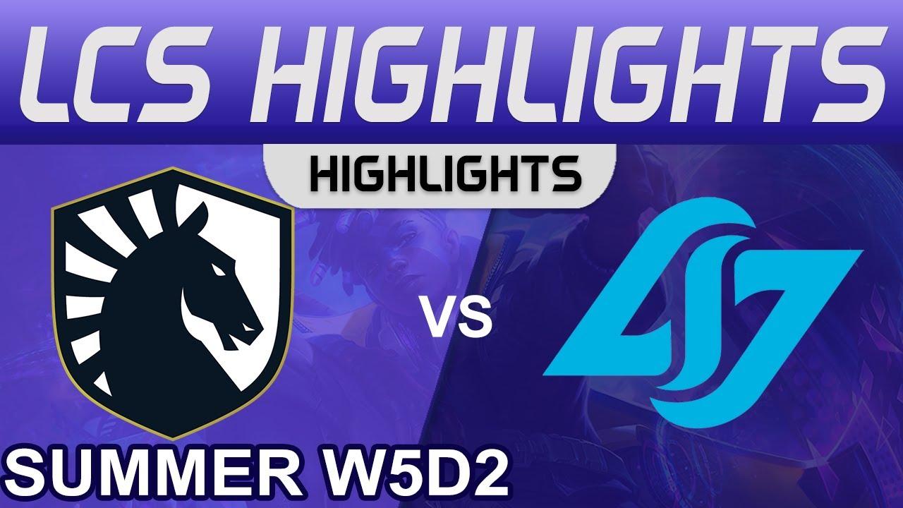 TL vs CLG Highlights LCS Summer Season 2022 W5D2 Team Liquid vs Conter Logic Gaming by Onivia thumbnail