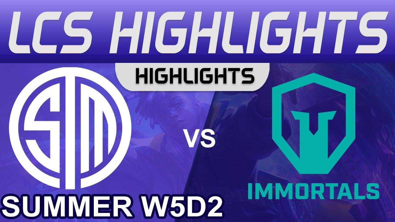 TSM vs IMT Highlights LCS Summer Season 2022 W5D2 Team SoloMid vs Immortals by Onivia thumbnail