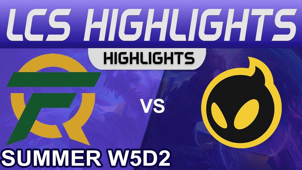 FLY vs DIG Highlights LCS Summer Season 2022 W5D2 FlyQuest vs Dignitas by Onivia thumbnail