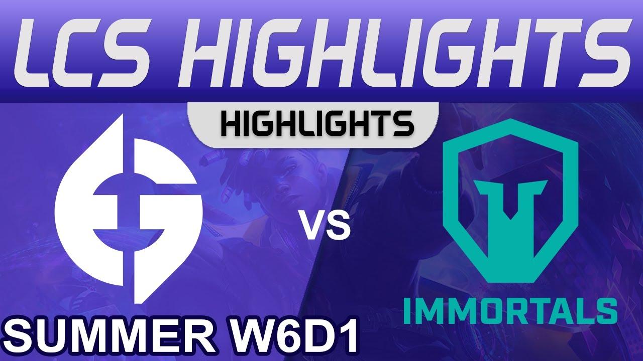 EG vs IMT Highlights LCS Summer Season 2022 W6D1 Evil Geniuses vs Immortals by Onivia thumbnail