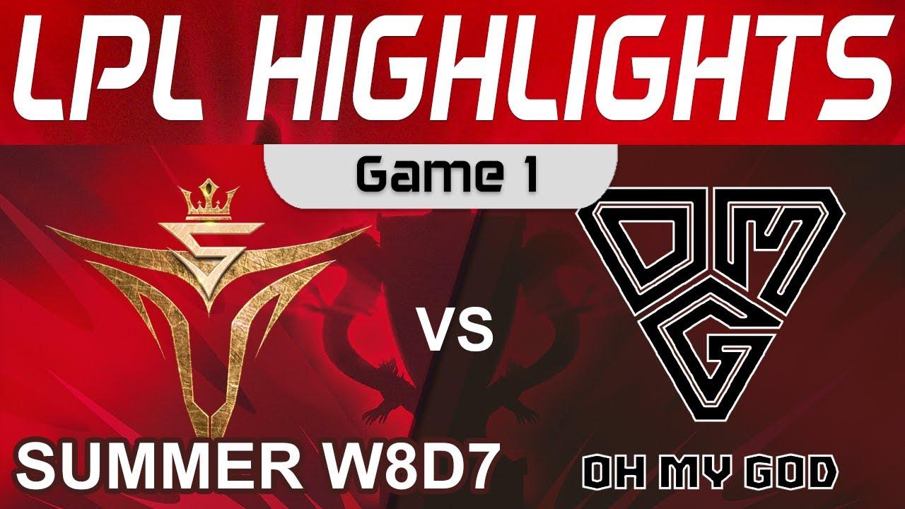 V5 vs OMG Highlights Game 1 LPL Summer Season 2022 W8D7 Victory Five vs Oh My God by Onivia thumbnail