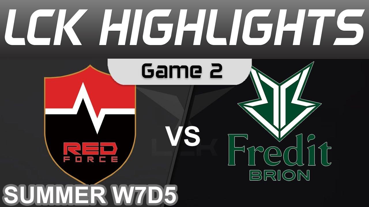 NS vs BRO Highlights Game 2 LCK Summer Season 2022 W7D5 Nongshim RedForce vs Fredit BRION by Onivia thumbnail