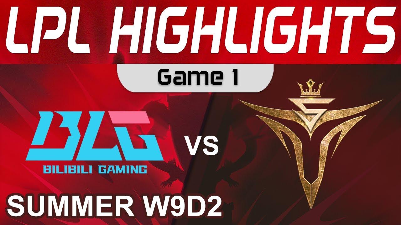 BLG vs V5 Highlights Game 1 LPL Summer Season 2022 W9D2 Bilibili Gaming vs Victory Five by Onivia thumbnail