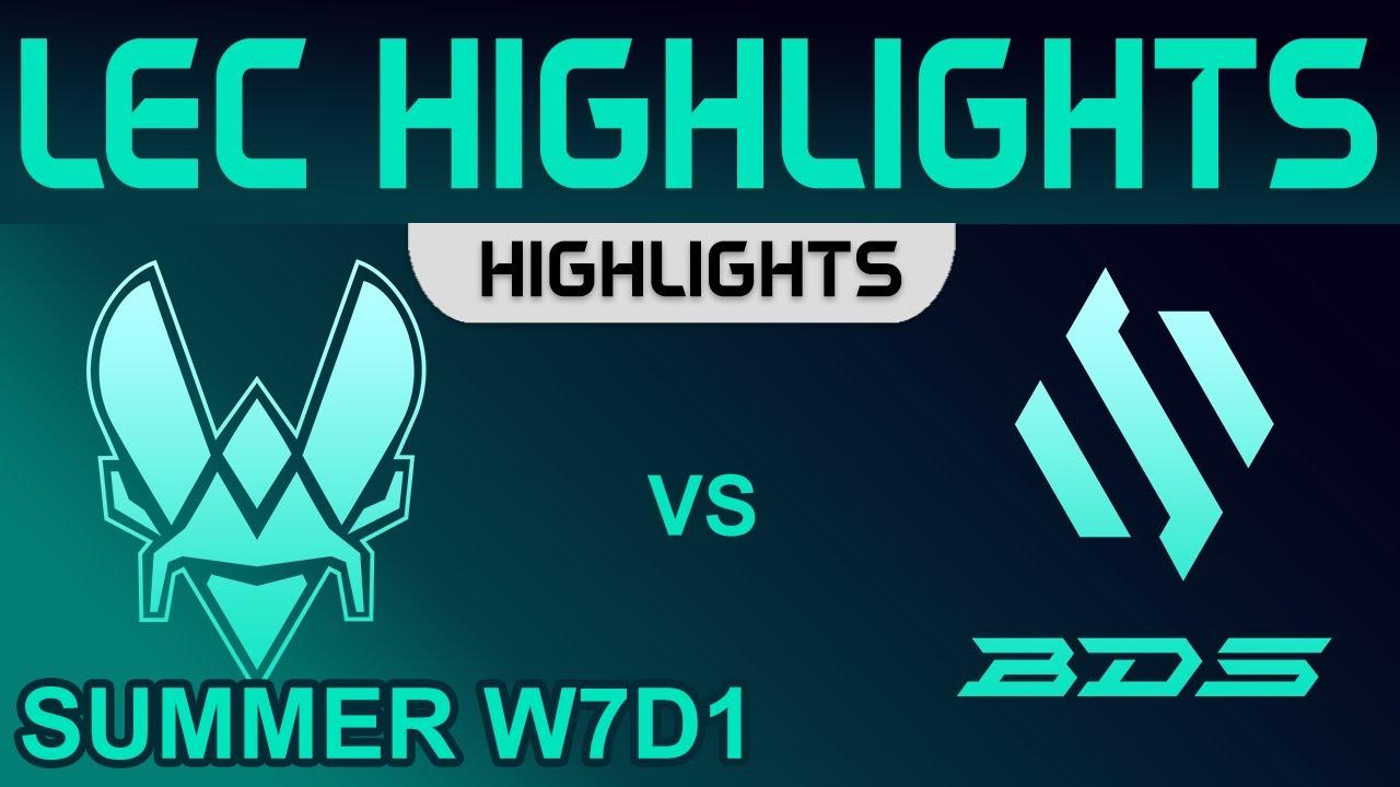 VIT vs BDS Highlights LEC Summer Season 2022 W7D1 Team Vitality vs Team BDS by Onivia thumbnail