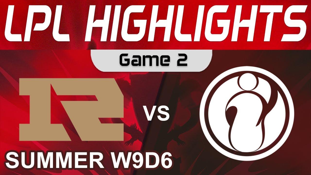 RNG vs IG Highlights Game 2 LPL Summer Season 2022 W9D6 Royal Never Give Up vs Invictus Gaming by On thumbnail