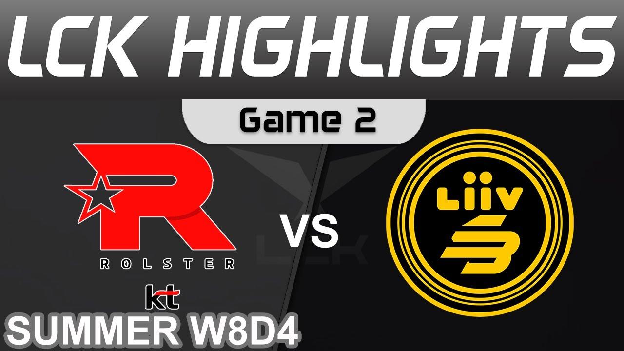 KT vs LSB Highlights Game 2 LCK Summer Season 2022 W8D4 KT Rolster vs Liiv SANDBOX by Onivia thumbnail