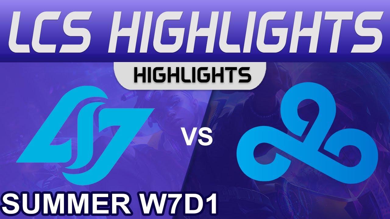 CLG vs C9 Highlights LCS Summer Season 2022 W7D1 Conter Logic Gaming vs Cloud9 by Onivia thumbnail