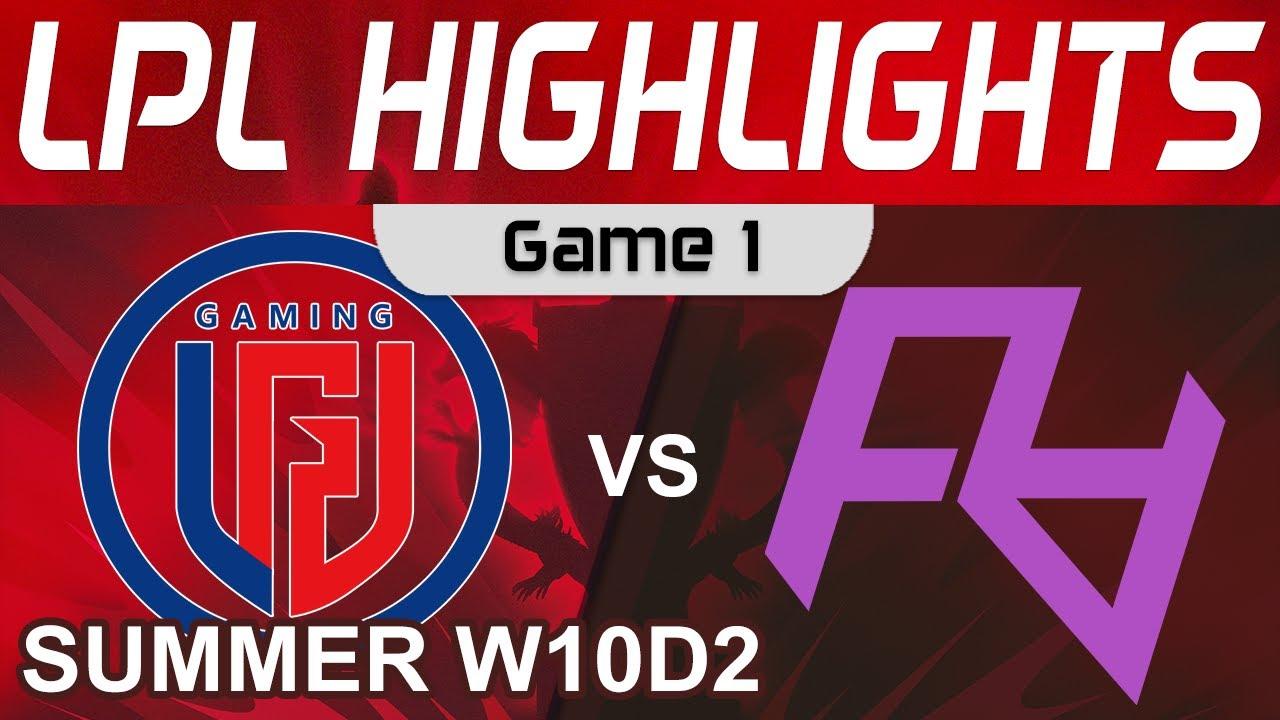 LGD vs RA Highlights Game 1 LPL Summer Season 2022 W10D2 LGD Gaming vs Rare Atom by Onivia thumbnail