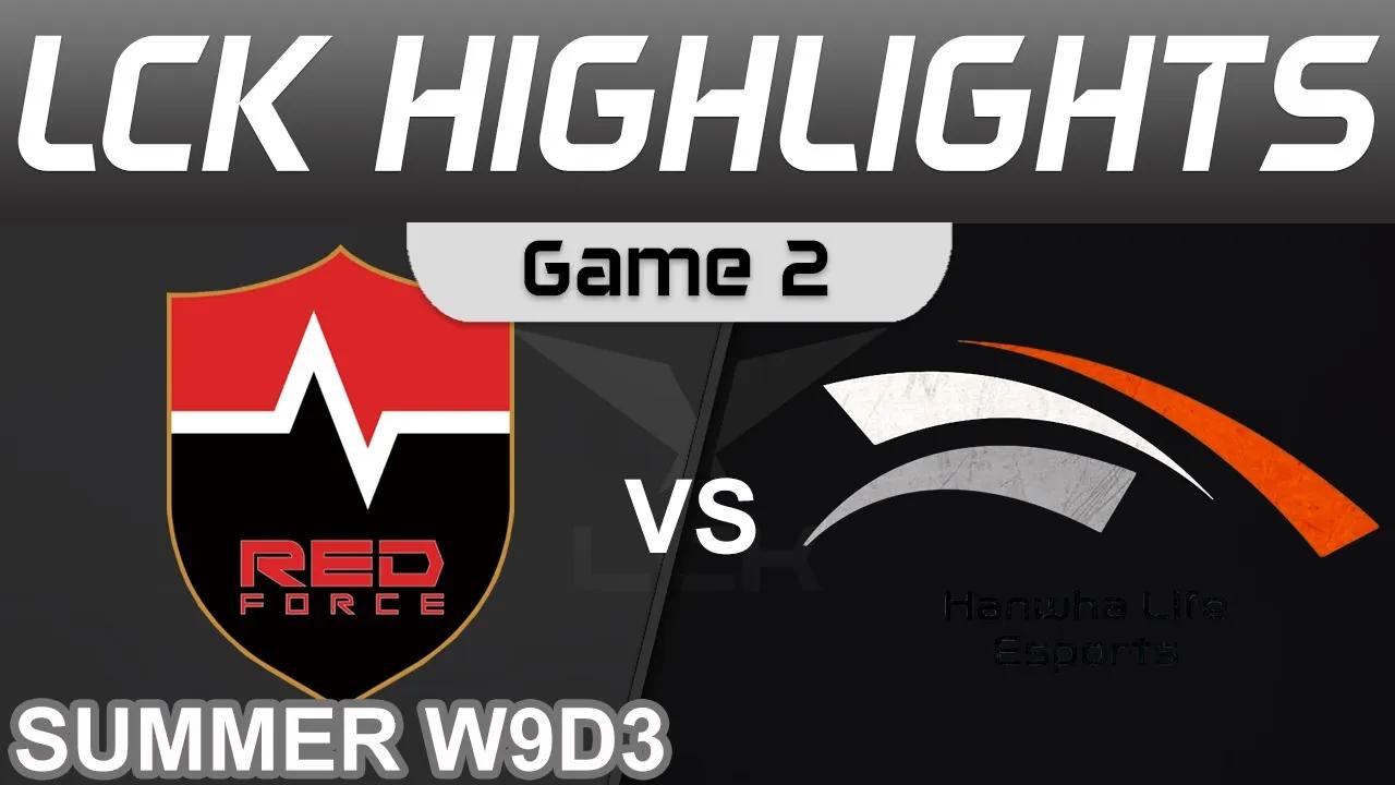 NS vs HLE Highlights Game 2 LCK Summer Season 2022 W9D3 Nongshim RedForce vs Hanwha Life Esports by thumbnail