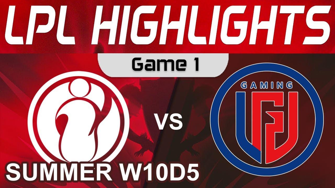 IG vs LGD Highlights Game 1 LPL Summer Season 2022 W10D5 Invictus Gaming vs LGD Gaming by Onivia thumbnail