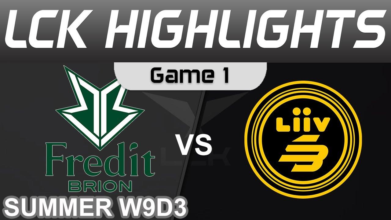 BRO vs LSB Highlights Game 1 LCK Summer Season 2022 W9D3 Fredit BRION vs Liiv SANDBOX by Onivia thumbnail