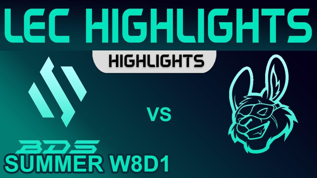 BDS vs MSF Highlights LEC Summer Season 2022 W8D1 Team BDS vs Misfits Gaming by Onivia thumbnail