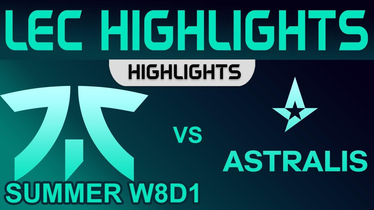 FNC vs AST Highlights LEC Summer Season 2022 W8D1 Fnatic vs Astralis by Onivia thumbnail