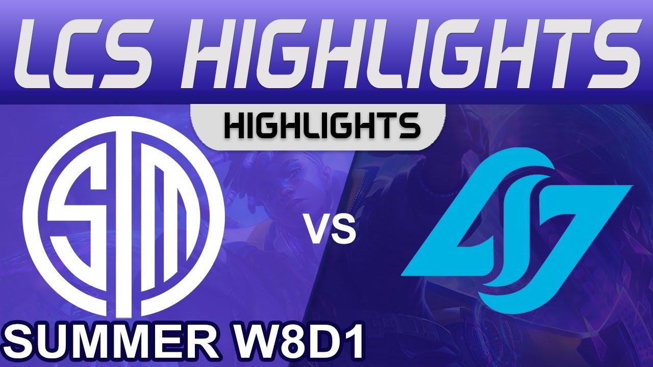 TSM vs CLG Highlights LCS Summer Season 2022 W8D1 Team SoloMid vs Conter Logic Gaming by Onivia thumbnail