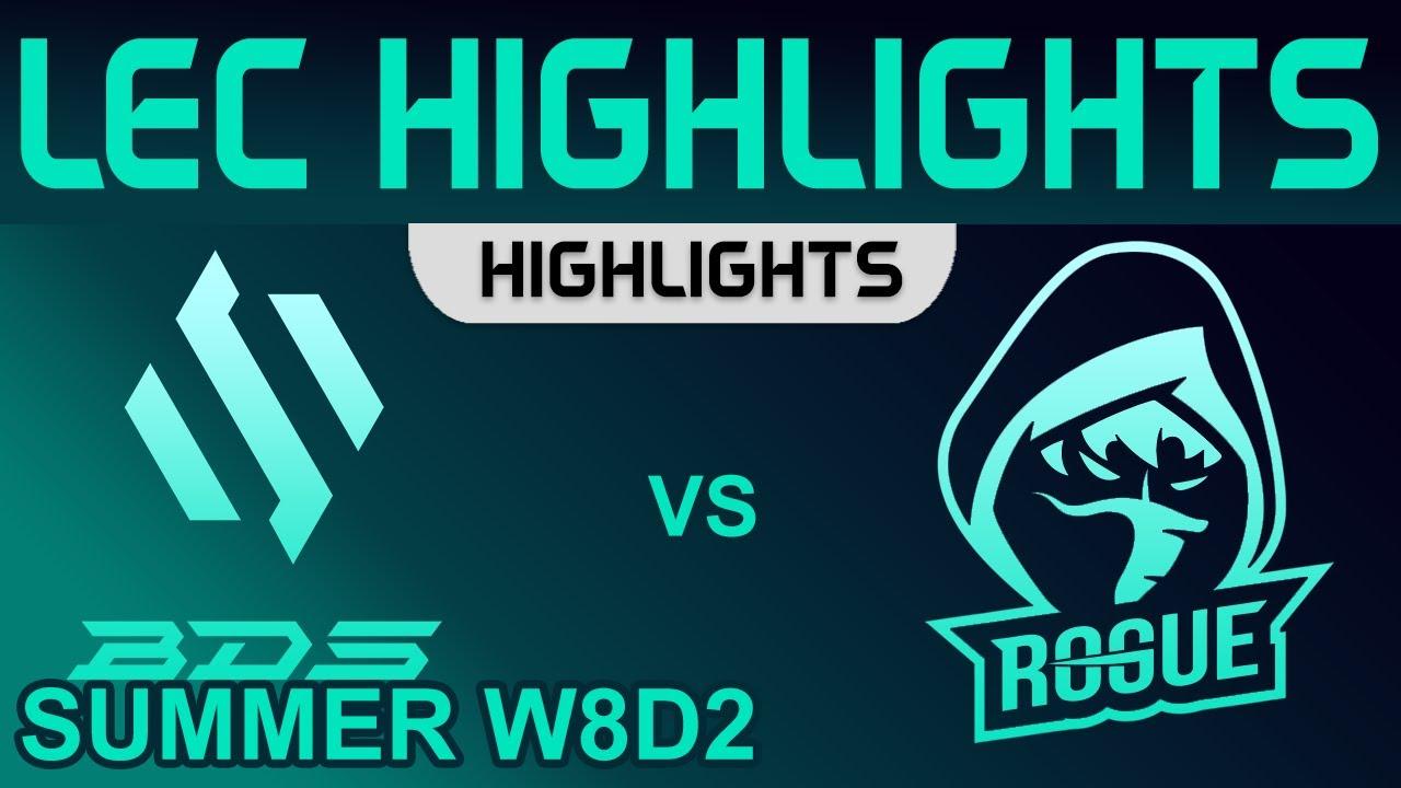 BDS vs RGE Highlights LEC Summer Season 2022 W8D2 Team BDS vs Rogue by Onivia thumbnail