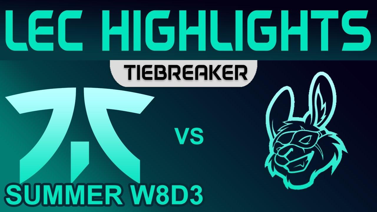 FNC vs MSF Tiebreaker Highlights LEC Summer Season 2022 W8D3 Fnatic vs Misfits Gaming by Onivia thumbnail