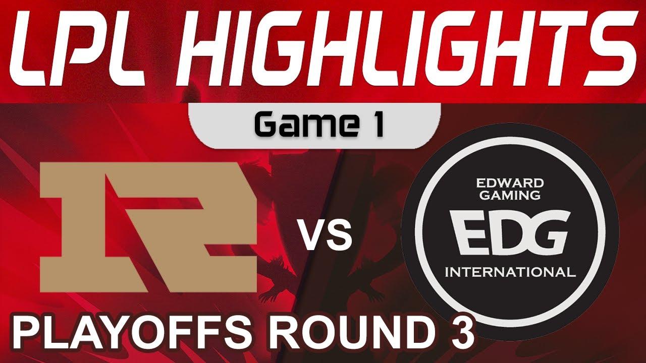 RNG vs EDG Highlights Game 1 LPL Summer Playoffs R3 2022 Royal Never Give Up vs EDward Gaming by Oni thumbnail