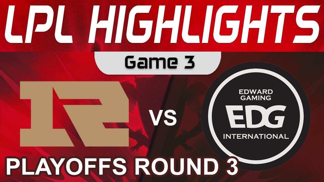 RNG vs EDG Highlights Game 3 LPL Summer Playoffs R3 2022 Royal Never Give Up vs EDward Gaming by Oni thumbnail