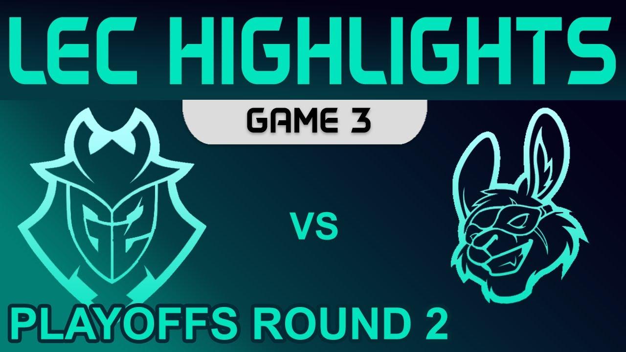 G2 vs MSF Highlights Game 3 Playoffs Round 2 LEC Summer 2022 G2 Esports vs Misfits Gaming by Onivia thumbnail