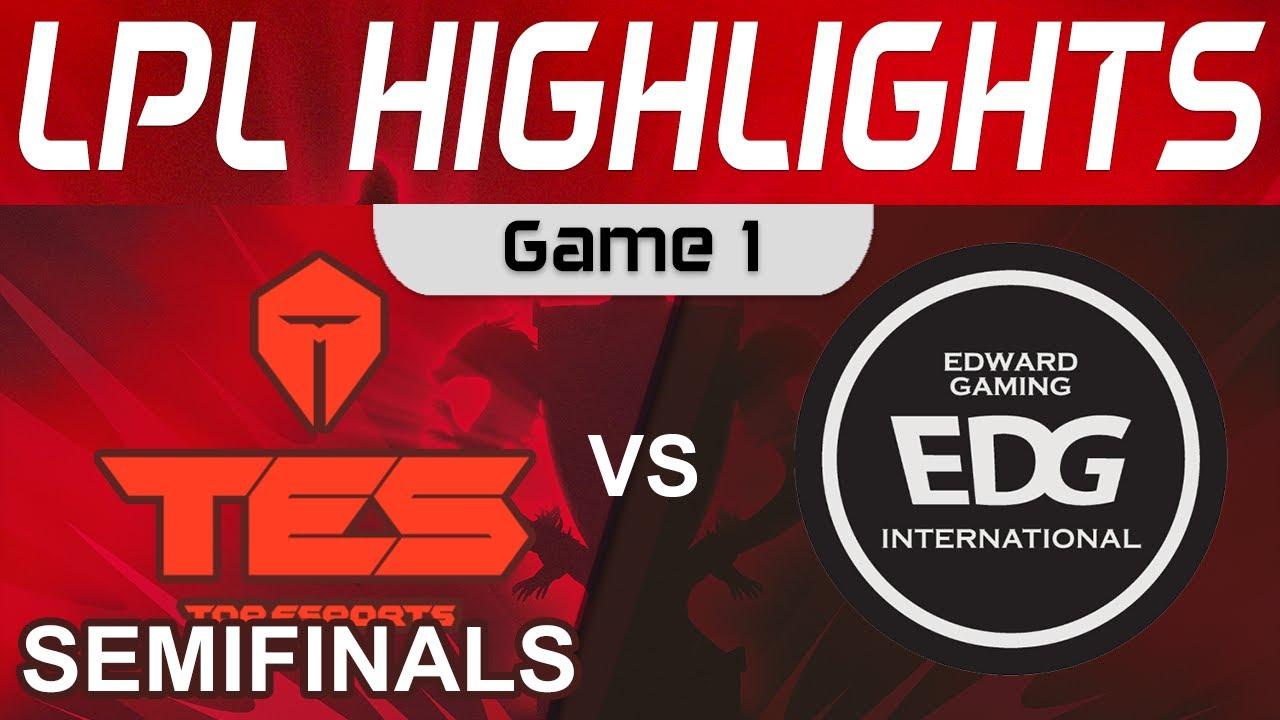 TES vs EDG Highlights Game 1 Semifinals LPL Summer Playoffs 2022 Top Esports vs EDward Gaming by Oni thumbnail