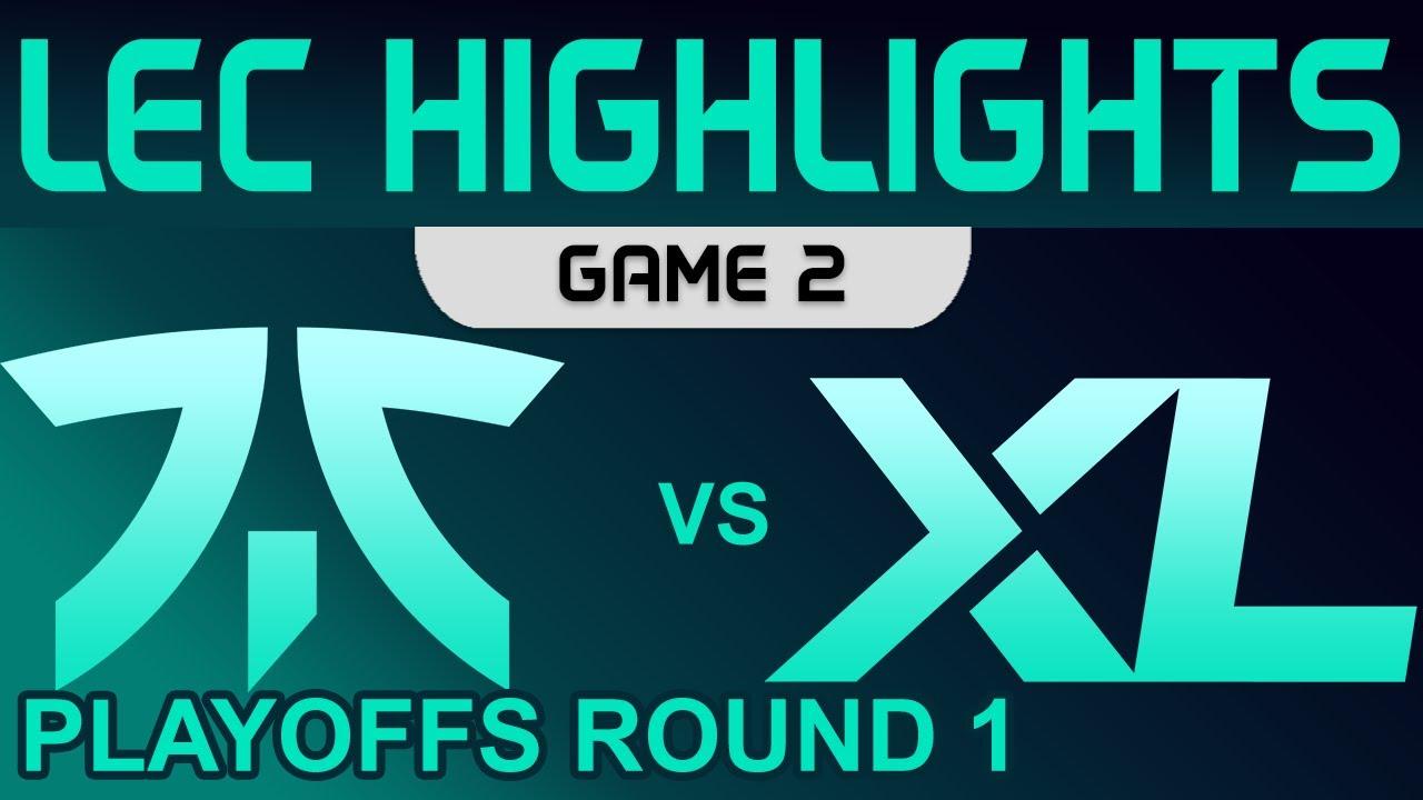 FNC vs XL Highlights Game 2 Playoffs Round 1 LEC Summer 2022 Fnatic vs Excel by Onivia thumbnail