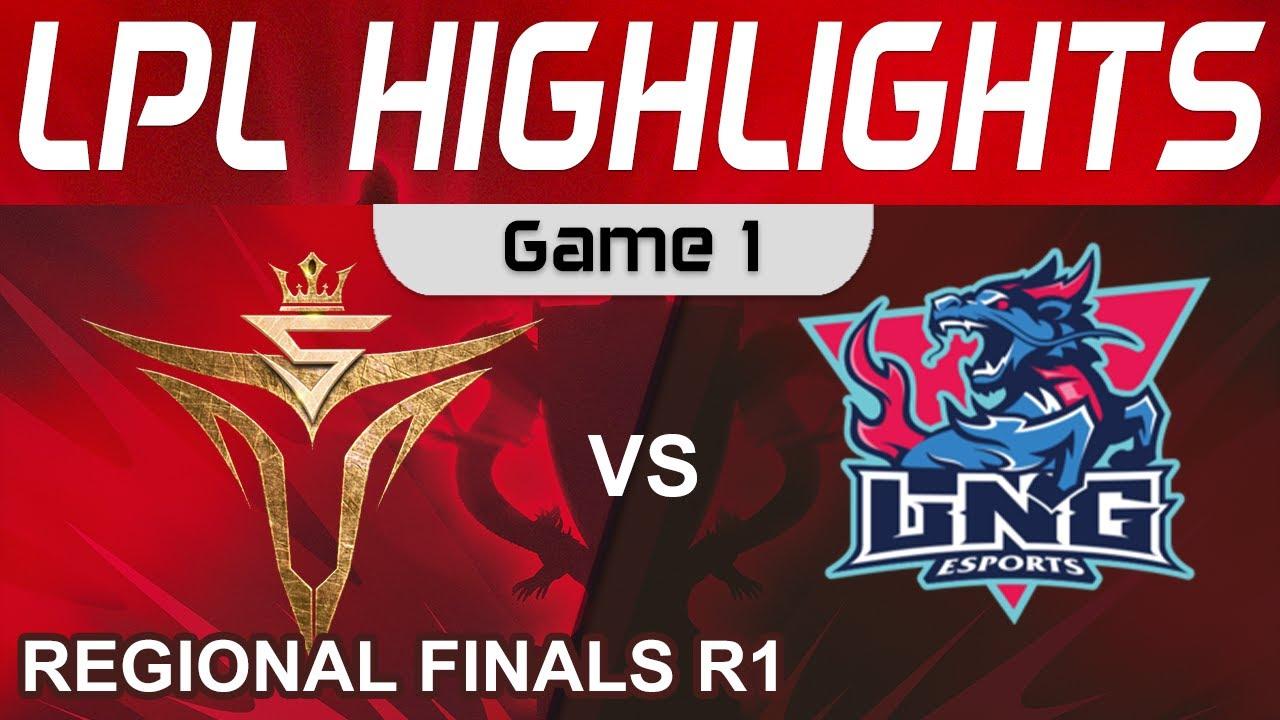 V5 vs LNG Highlights Game 1 LPL Regional Finals R1 2022 Victory Five vs LNG Esports by Onivia thumbnail