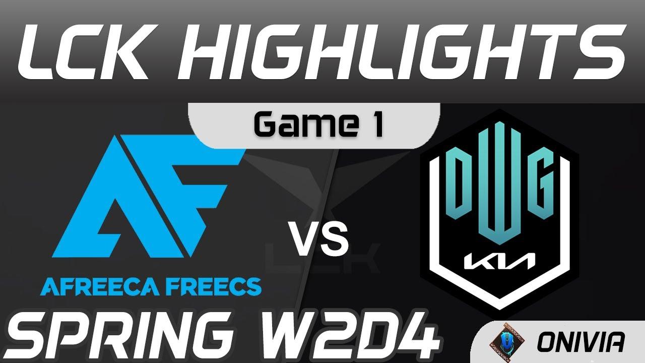 AF vs DK Highlights Game 1 LCK Spring Season 2021 W2D4 Afreeca Freecs vs DWG KIA by Onivia thumbnail