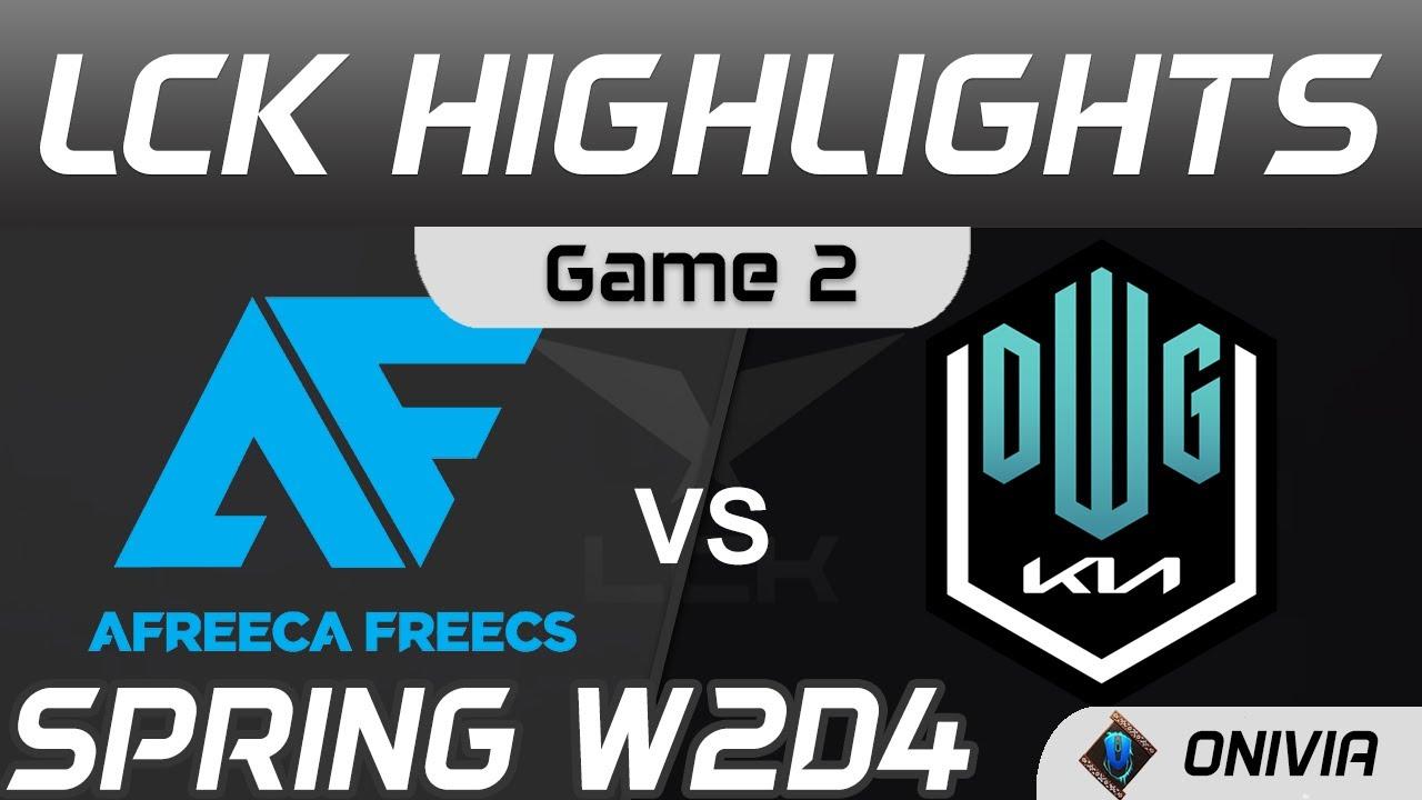 AF vs DK Highlights Game 2 LCK Spring Season 2021 W2D4 Afreeca Freecs vs DWG KIA by Onivia thumbnail