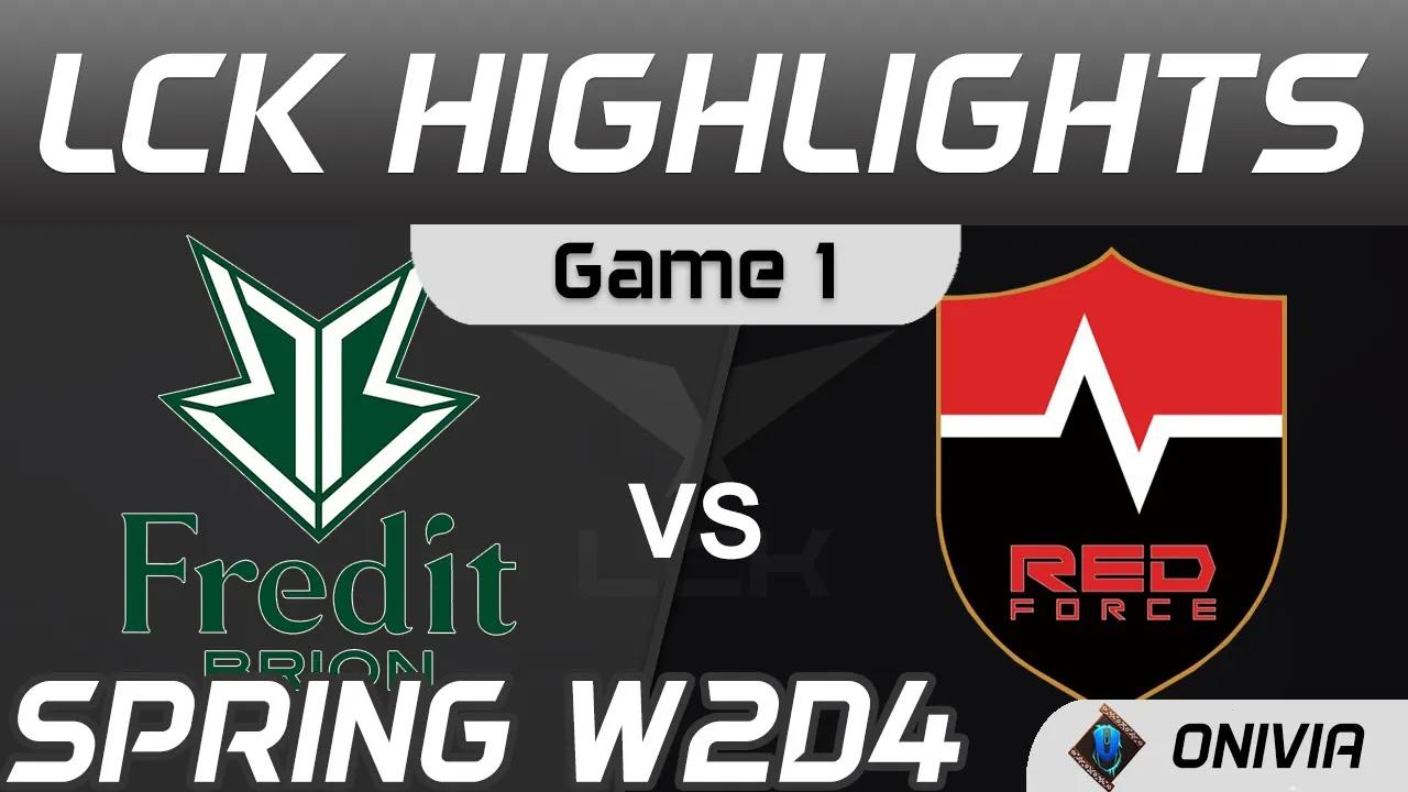 BRO vs NS Highlights Game 1 LCK Spring Season 2021 W2D4 Fredit BRION vs Nongshim RedForce by Onivia thumbnail