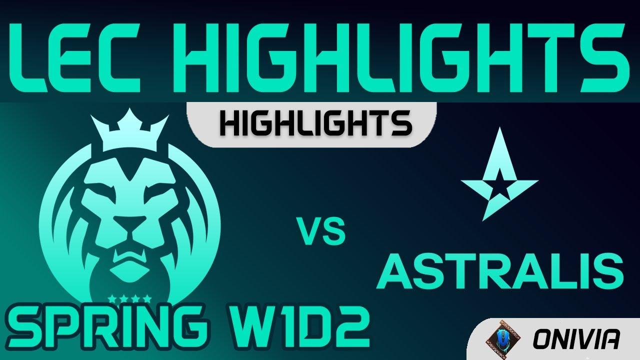 MAD vs AST Highlights LEC Spring Season 2021 MAD Lions vs Astralis by Onivia thumbnail