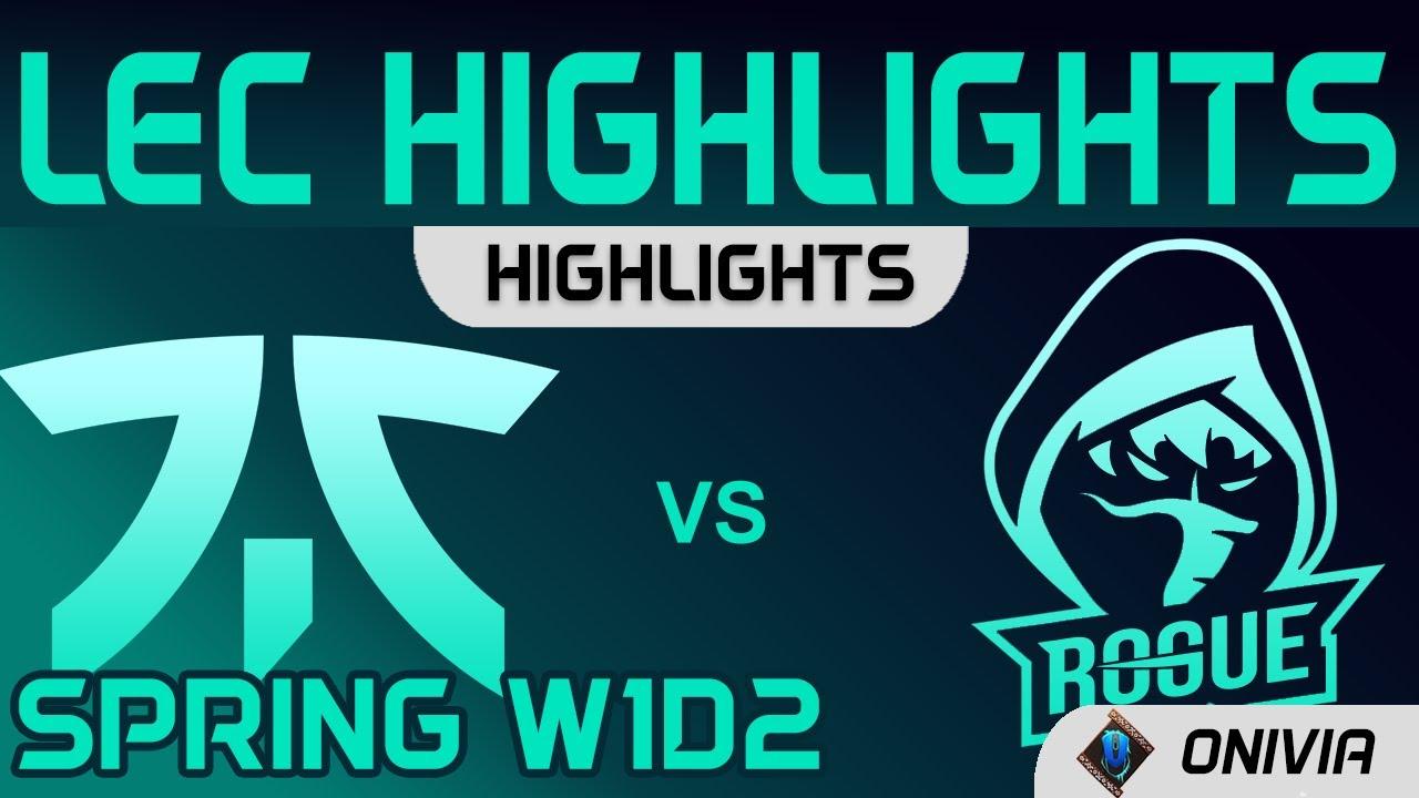 FNC vs RGE Highlights LEC Spring Season 2021 Fnatic vs Rogue by Onivia thumbnail